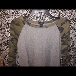 Camo Long Sleeve Shirt